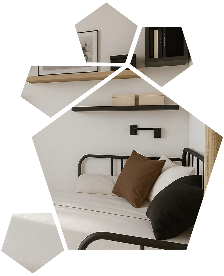 Interiérový design pokoje