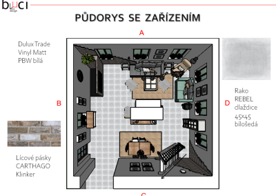 Návrh interiéru